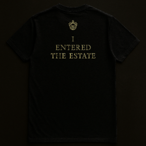 I Entered The Estate – Minimal Luxury T-Shirt