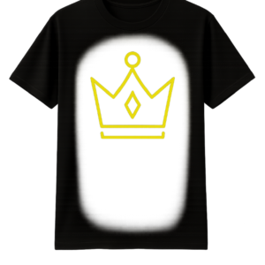 Neon Crown Glow Symbol T-Shirt